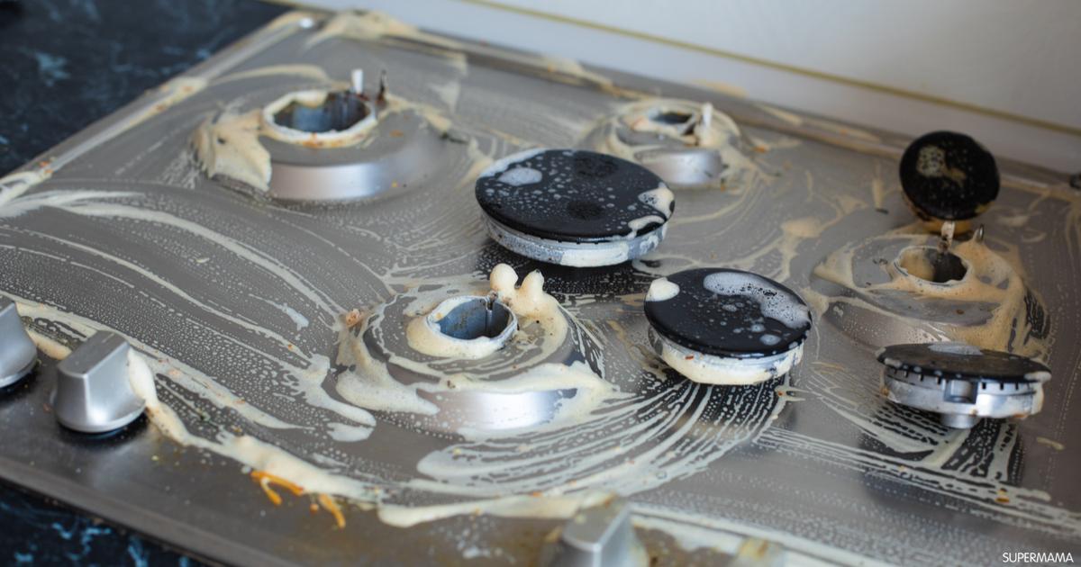 أفضل خلطة سحرية لتنضيف عيون البوتجاز بسرعة وبدون مجهود