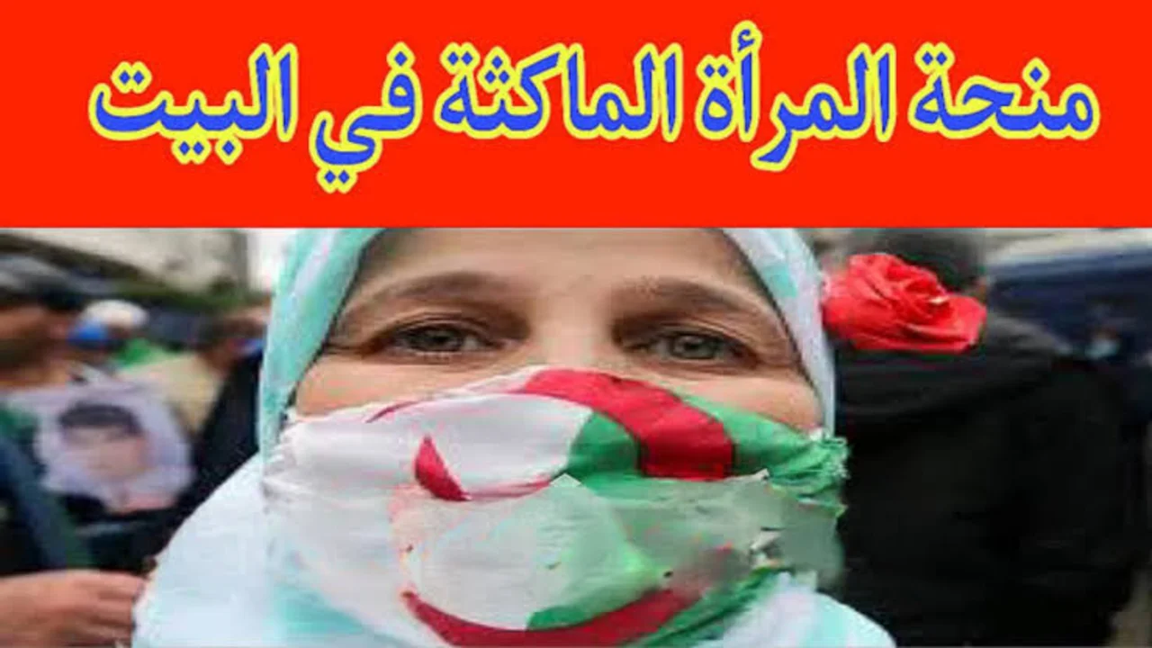 “800 د.ج“ كيفية التسجيل في منحة المرأة الماكثة في البيت 2025 بالجزائر وأهم الشروط anem.dz