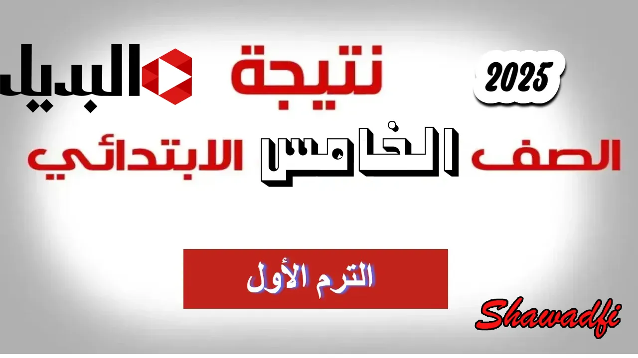 بالاسم ورقم الجلوس.. رابط نتيجة الصف الخامس الابتدائي 2025 الترم الأول فور ظهورها رسميًا