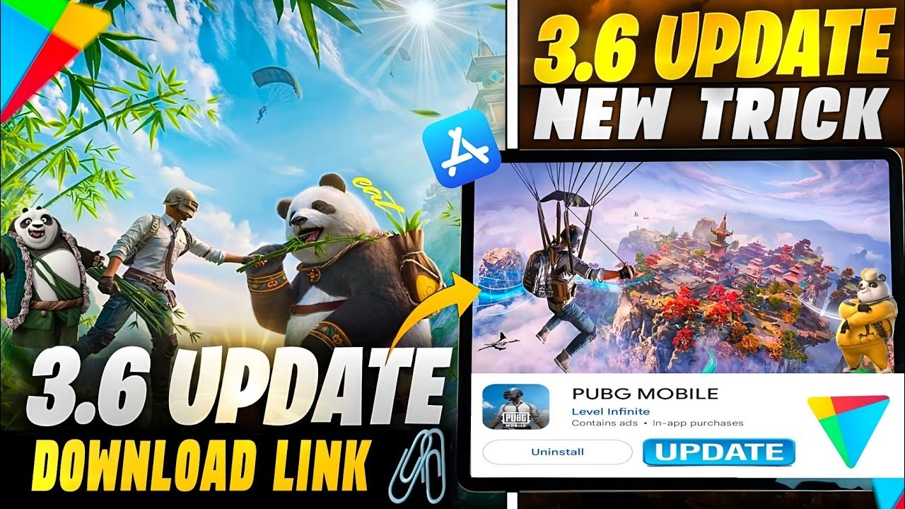 قبل الجميع.. تثبيت تحديث ببجي موبايل 3.6 PUBG Mobile 2025 مود الباندا للأندرويد والآيفون