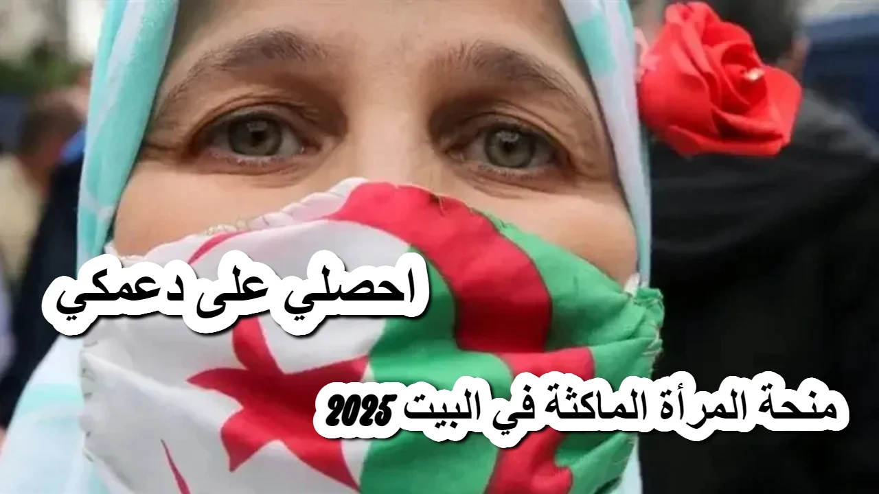 الكنرونبا عبرanem.dz.. رابط التسجيل في منحة المرأة الماكثة في البيت 2025 الجزائر