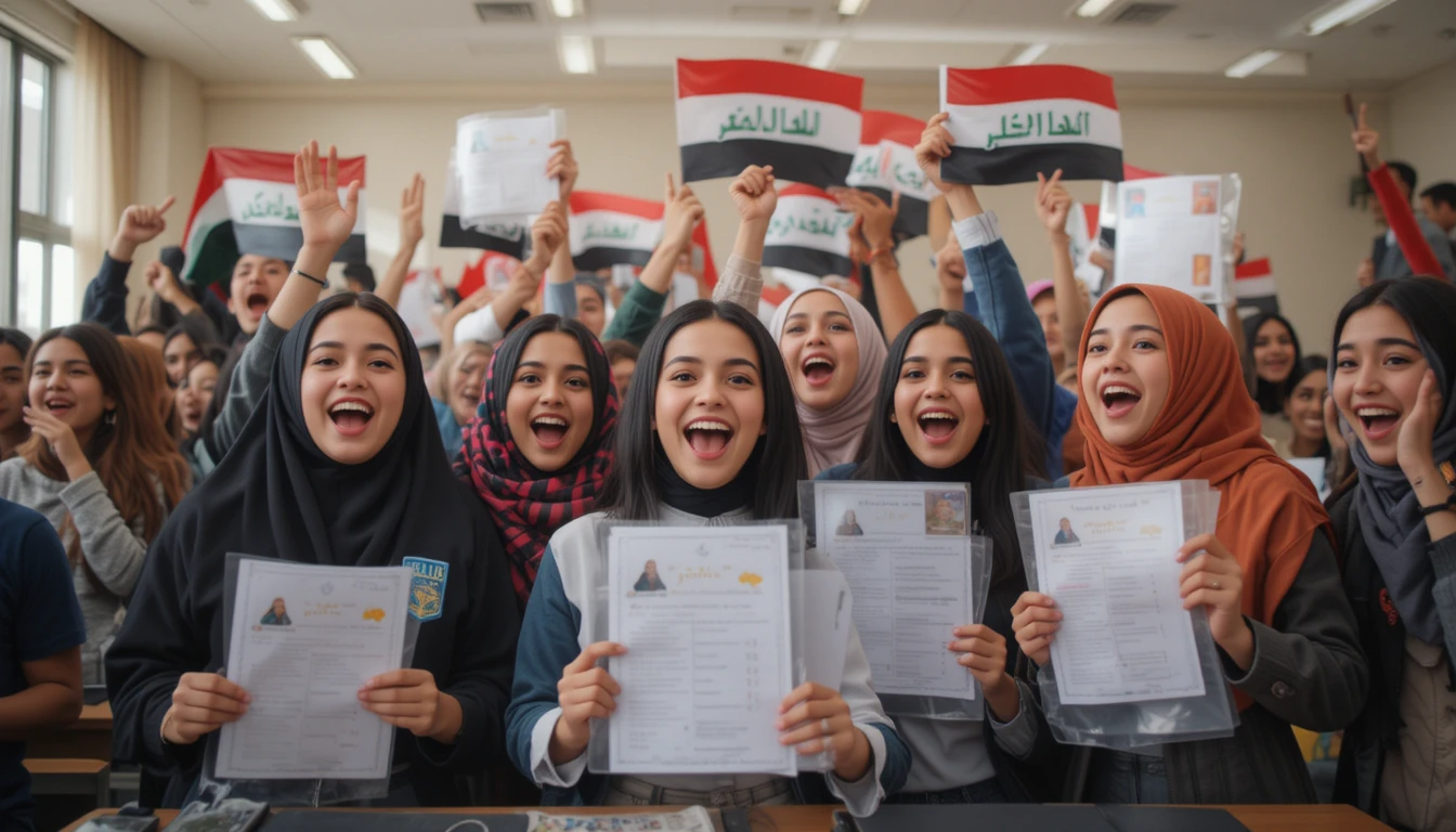 ألف مليون مبروك للناجحين.. استخراج نتائج الثالث متوسط 2025 تمهيدي العراق وموعدها بالتفصيل