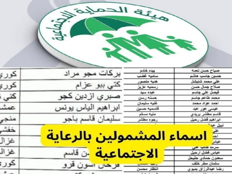 تحقق من اسمك الآن.. خطوات الاستعلام عن اسماء المشمولين بالرعاية الاجتماعية 2025 وشروط استحقاق دعم الرعاية عبر موقع الوزارة 