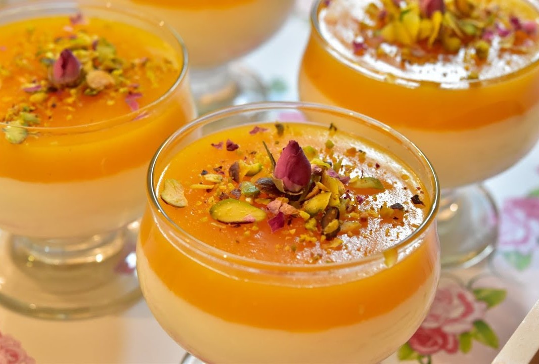 بطعم منعيش.. طريقة عمل مهلبية قمر الدين بكل سهولة وبخطوات بسيطة