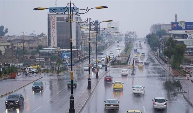 العراق يُعلن تحذير الأخيرة من اليوم غدا الأربعاء.. أمطار رعدية وغبار