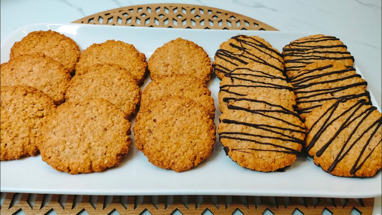 لبتوع الرجيم اعملي بسكويت الشوفان بجوز الهند على أصوله بأنجح طريقة وبطعم دايب ولذيذ