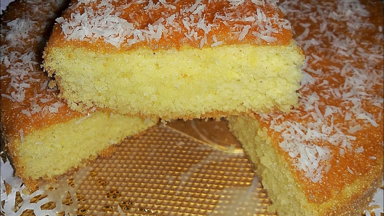 أفضل طريقة لعمل الرواني (كيكة البسبوسة) زي المحلات وبأقل تكلفة