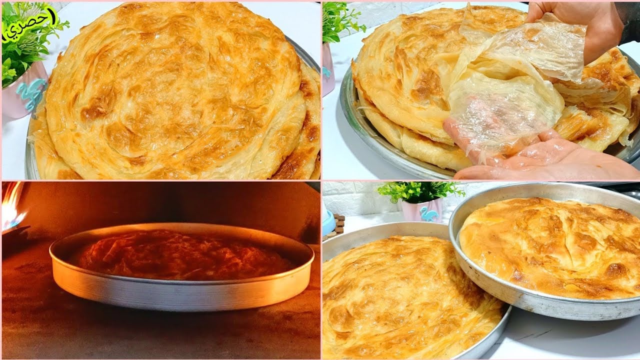 ” بتاع زمان مورق وطعمه لذيذ” طريقة عمل الفطير المشلتت الفلاحي في البيت بدون تعب