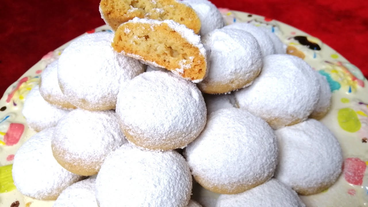 طريقة عمل كحك العيد البيتي بالملبن زي الجاهز وبأقل تكلفة