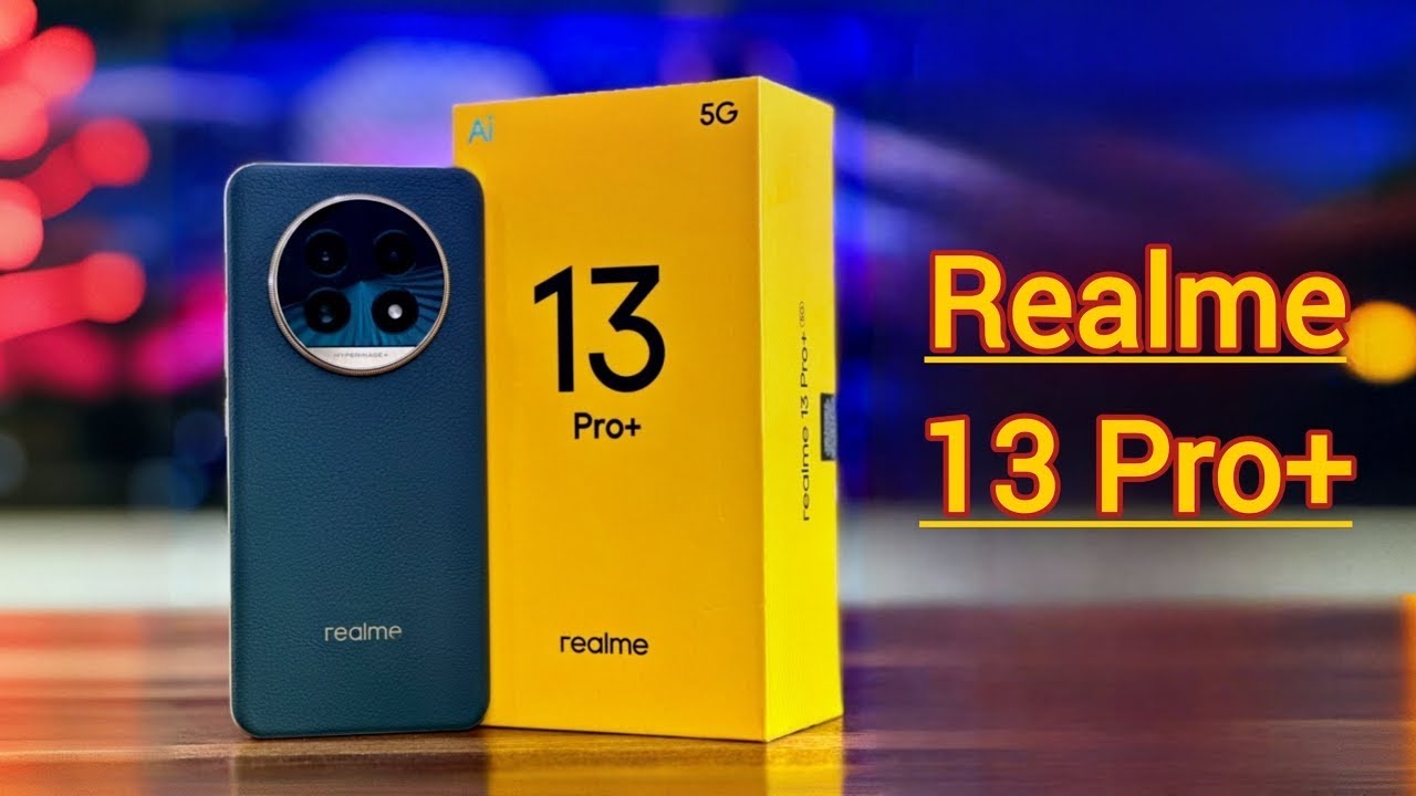 وحش ريلمي الأكثر مبيعاً هاتف Realme 13 Pro Plus قمة في الفخامة كاميرا احترافية وبطارية تعيش العمر