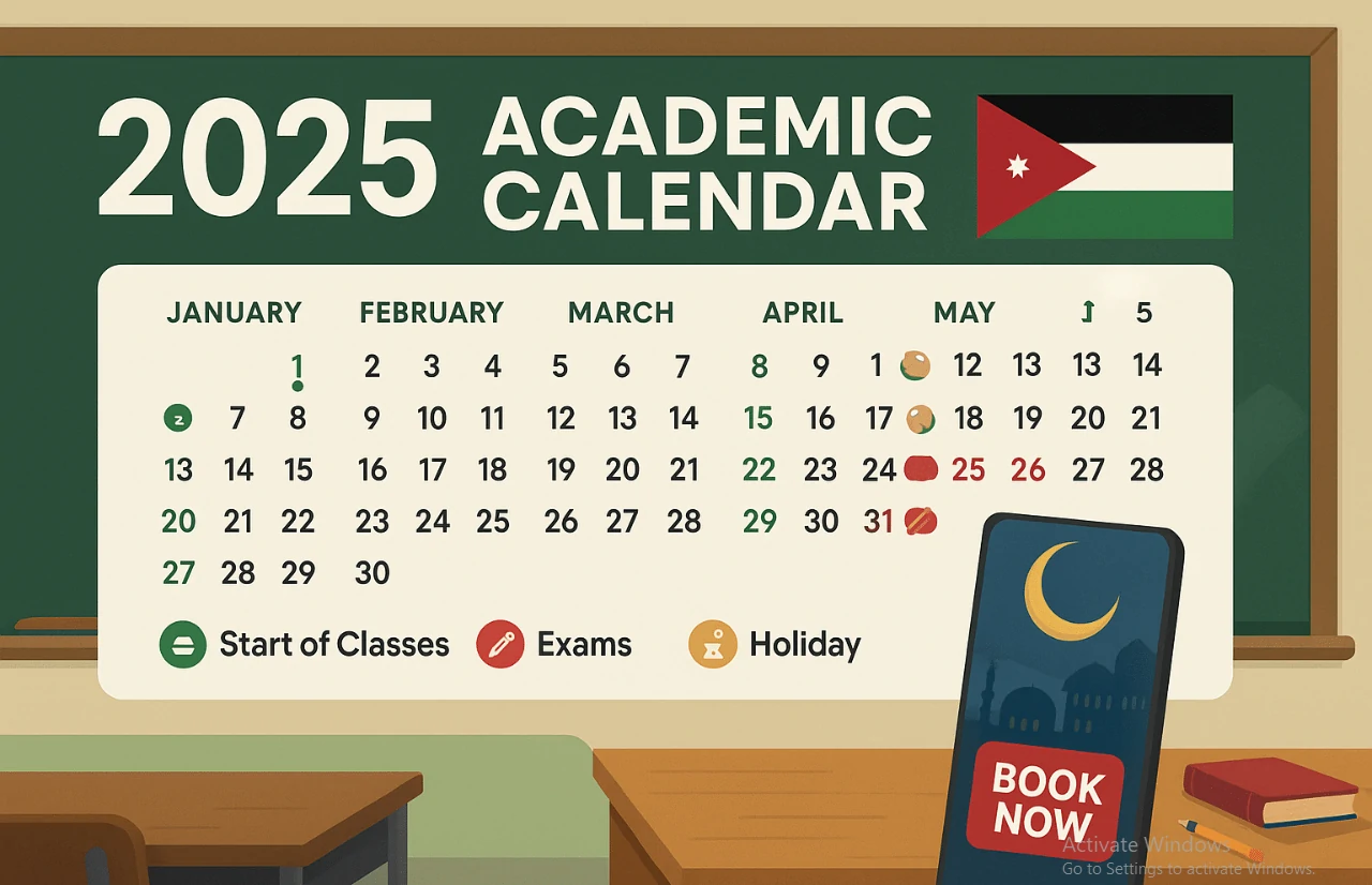 وزارة التربية الأردنية تكشف عن تعديل مواعيد الامتحانات النهائيه 2025.. لهذا السبب