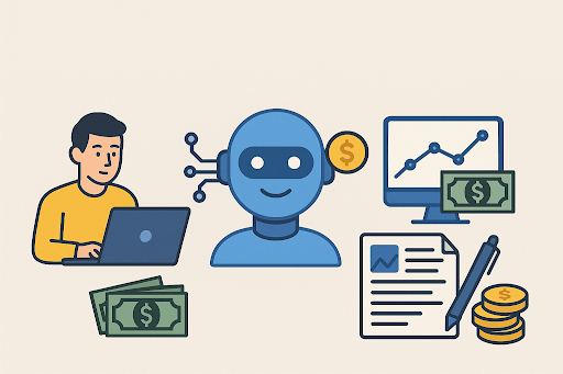 ما هي أفضل طرق كسب الأموال بواسطة الذكاء الاصطناعي؟