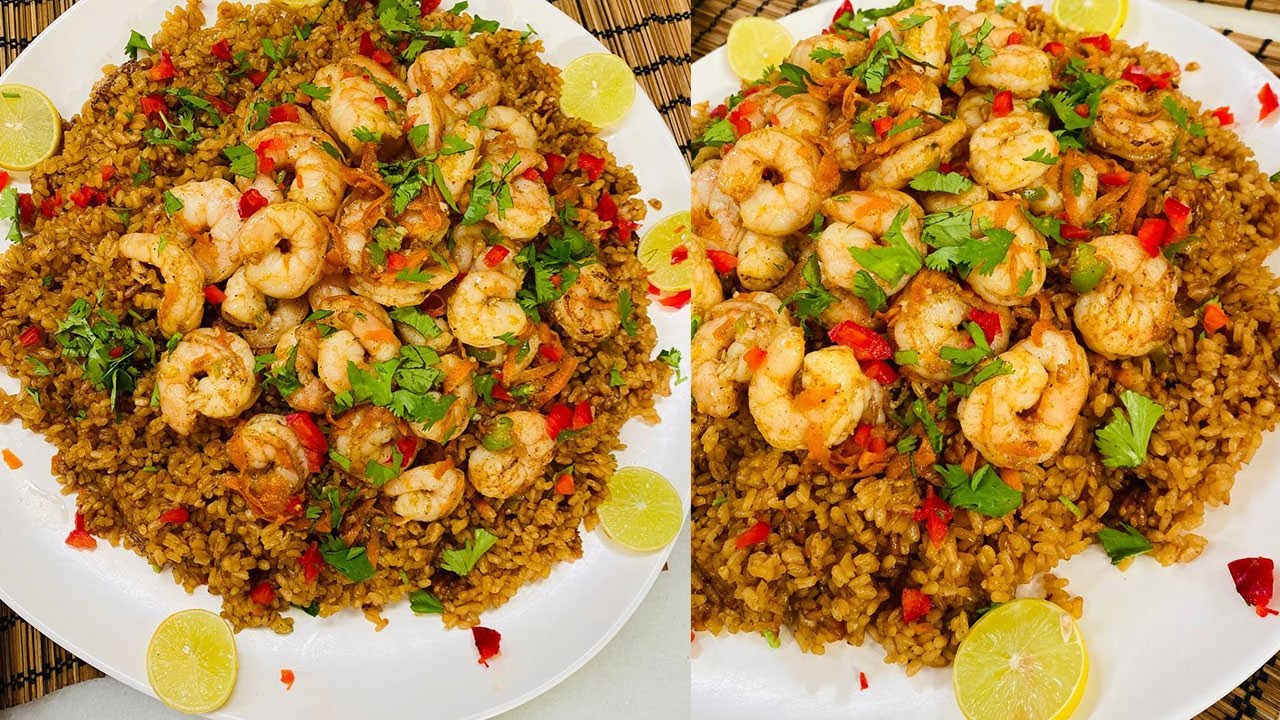 بطعم ياخد العقل.. طريقة تحضير أرز الصيادية بالجمبري بأسلوب أشهر المطاعم لأعلى وجبة غداء